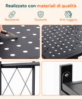 avilia home klappbares mobiles Regal mit 4 Ebenen und feststellbaren Schwenkrädern EAN 8052879010484