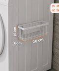 Avilia Home Set mit 2 magnetischen Mehrzweckkörben aus Stahl, platzsparender Gitter-Organizer ohne Bohren, maximale Tragkraft 5 kg EAN 8052879011979