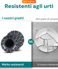 Bild-4-avilia-18-teiliges Porzellan-Tafelservice Union Schwarz-ean-8056897153017