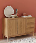 bild-4-five-simply-smart-sideboard-mit-3-schubladen-in-naturfarbener-eichenoptik-39x76x120cm-ean-3560232704604