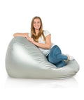 Bild-4-King-Collection-Sitzsack-aus-Nylon-65x62cm-Weiß-EAN-8023755045982