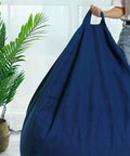 Bild-4-King-Collection-Sitzsack-aus-Nylon-65x62cm-blau-EAN-8023755045968