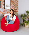 Bild-4-King-Collection-Sitzsack-aus-Nylon-65x62cm-rot-EAN-8023755045944