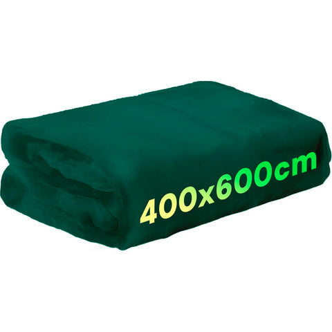 Kombo Olivenerntenetz dunkelgrün dornenfest aus HDPE 85 g/m² mit Verstärkungen und Ösen EAN 8055384191938