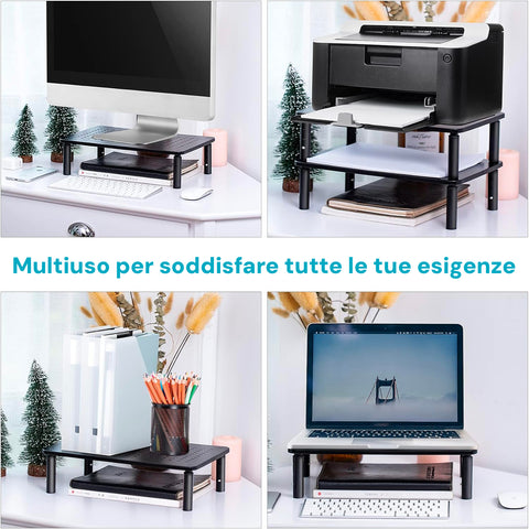 Bild-4-omega-verstellbarer-Monitorständer-für-den-Schreibtisch-aus-Kunststoff-und-Stahl-max-20-kg-EAN-8054134478640
