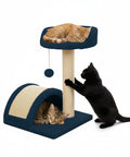 puppy lovers 50 cm hoher Kratzbaum für Katzen mit Sisalbogen und hängendem Spielzeug EAN 8054806950641