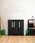 Bild-4-toomax-niedriger-Schrank-mit-3-Türen-und-2-verstellbaren-Einlegeböden-97x37x93cm-EAN-8009371021814