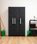 Bild-4-toomax-Besen-Schrank-mit-3-Türen-und-4-verstellbaren-Fachböden-97x37x173cm-EAN-8009371021913
