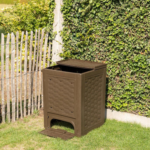 Bild-4-toomax-Gartenkomposter-in-Rattan-300l-anthrazit-EAN-8009371065016