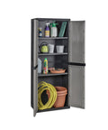 Bild-4-toomax-Set aus hohem Schrank und niedrigem Schrank mit 2 Türen und verstellbaren Einlegeböden-EAN 8009371021258