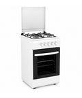 Wintem Gaskocher 50x50 cm mit 49-Liter-Gasofen 4 Brenner mit unterschiedlicher Leistung Sicherheitsventilen und Abdeckung EAN 8056819078930