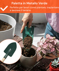 zendea Gartenwerkzeugset 6-teilig mit Tasche 30x20x15 cm und Handschuhen komplett für den Außenbereich EAN 8015361456313