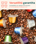 Avilia Kapselhalter 2 in 1 kompatibel mit Nespresso und A Modo Mio mit Maschinenbasis EAN 8015361084738
