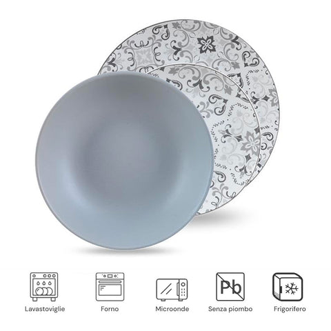 Bild-5-Avilia-Tafelservice-18-teilig-aus-Porzellan-Florence-EAN-8056897155318
