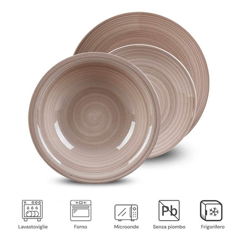 Bild-5-avilia-Geschirrset-18-teilig-aus-Porzellan-Twist-taubengrau-EAN-8056897155240