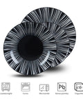 Bild-5-avilia-18-teiliges Porzellan-Tafelservice Union Schwarz-ean-8056897153017