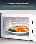 Bild-5-easy2love-Mikrowelle-5-Leistungsstufen-mit-Timer-20l-700W-weiß-EAN-8059300010204