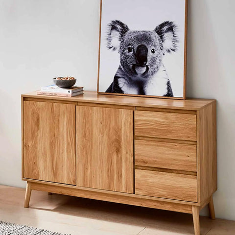 bild-5-five-simply-smart-sideboard-mit-3-schubladen-in-naturfarbener-eichenoptik-39x76x120cm-ean-3560232704604