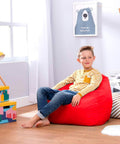 Bild-5-King-Collection-Sitzsack-aus-Nylon-65x62cm-rot-EAN-8023755045944