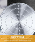 Pensofal Set aus 3 antihaftbeschichteten Aluminiumbratpfannen 18 22 26 cm für Induktion und Gas EAN 8020173085798