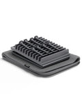 Bild-5-Umbra-Geschirrabtropfer-mit-absorbierender-Matte-47x17x9cm-grau-EAN-028295387224