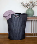 bild-5-wenko-wäschekorb-wabo-grau-75 l-40x40x60cm-ean-4008838245217