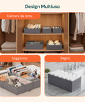 avilia home Schubladenteiler Set mit 8 faltbaren Organizern für Kleiderschrank und Kommode EAN 8052879011108