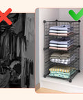 Avilia Home modulares Gitterregal mit 4 Ablagen vielseitiger und robuster Organizer EAN 8056819052879