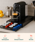 Avilia Kapselhalter 2 in 1 kompatibel mit Nespresso und A Modo Mio mit Maschinenbasis EAN 8015361084738