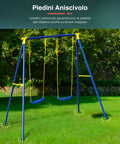 Bild-6-Garden-Friend-Metall-Schaukel-für-Kinder-mit-2-Sitzen-209x142x182cm-EAN-8023755045623