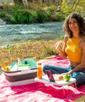 Bild-6-innovagoods-zusammenklappbarer-picknickkorb-mit-ablagefläche-16l-ean-8435527826390