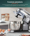 Bild-6-jordan-casa-Planetenrührmaschine-multifunktional-10-Geschwindigkeiten-8l-1900W-EAN-0805698117432