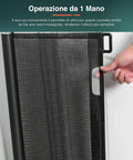Bild-6-King-Collection-Sicherheitsgitter-für-Kinder-mit-ausziehbarem-Netz-130x8x88cm-schwarz-EAN-8023755055158