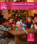 saint joy animiertes Weihnachtsdorf northlight mit LED-Lichtern Musik und drehbarem Baum EAN 8050043127457