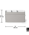 Bild-6-umbra-platzsparender-Abtropfständer-mit-Gitter-und-faltbarer-Matte-ean-028295419734
