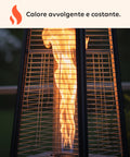 Wintem pyramidenförmiger Gasheizstrahler für den Außenbereich mit einstellbarem Thermostat 12 kW EAN 8052286432091