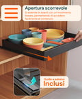 avilia home ausziehbarer Organizer für Schubladen und Vorratskammer verstellbares Mehrzwecktablett EAN 8052879011818