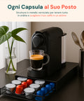Avilia Kapselhalter 2 in 1 kompatibel mit Nespresso und A Modo Mio mit Maschinenbasis EAN 8015361084738