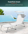 Bild-7-Garden-Friend-klappbare-Strandliege-mit-Sonnenschirm-aus-Aluminium-2x1-weiß-EAN-8023755055554