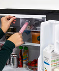 Bild-7-wintem-mini-kühlschrank-aus-metall-mit-led-innenbeleuchtung-48l-mit-5l-gefrierfach-85w-schwarz-ean-8052286431483