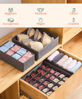 avilia home Schubladenteiler Set mit 8 faltbaren Organizern für Kleiderschrank und Kommode EAN 8052879011108