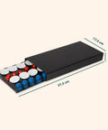 Avilia Kapselhalter 2 in 1 kompatibel mit Nespresso und A Modo Mio mit Maschinenbasis EAN 8015361084738
