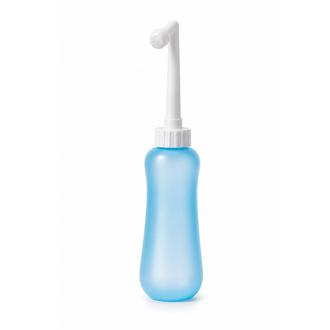 Keiki tragbares Wochenbett Bidet aus EVA 450 ml mit abgewinkelter 60 Grad Düse und Rückholfunktion EAN 8056590110126