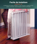 Bild-8-King-Collection-Sicherheitslaufstall-für-Kinder-mit-Metalltür-119x5x74cm-weiß-EAN-8023755056308