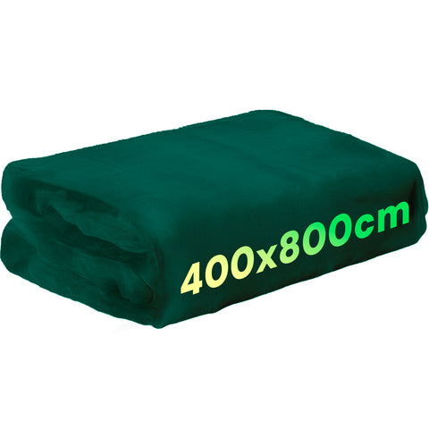 Kombo Olivenerntenetz dunkelgrün dornenfest aus HDPE 85 g/m² mit Verstärkungen und Ösen EAN 8055384191938