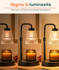 avilia home lampada scaldacandele con timer dimmerabile e altezza regolabile ean 8052879014871