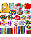 Avilia Kreativset für Kinder 4 12 Jahre mit Einhornrucksack und 100 Teilen EAN 8056819053623