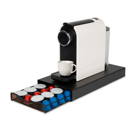 Avilia Kapselhalter 2 in 1 kompatibel mit Nespresso und A Modo Mio mit Maschinenbasis EAN 8015361084738
