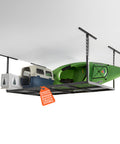 Avilia verstellbares Stahlregal für die Decke 183x91 cm Tragfähigkeit 200 kg EAN 8052879010149