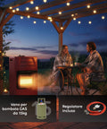 wintem buddy faltbarer Gasheizer 42 kW mit 3 Heizstufen EAN 8052286432039